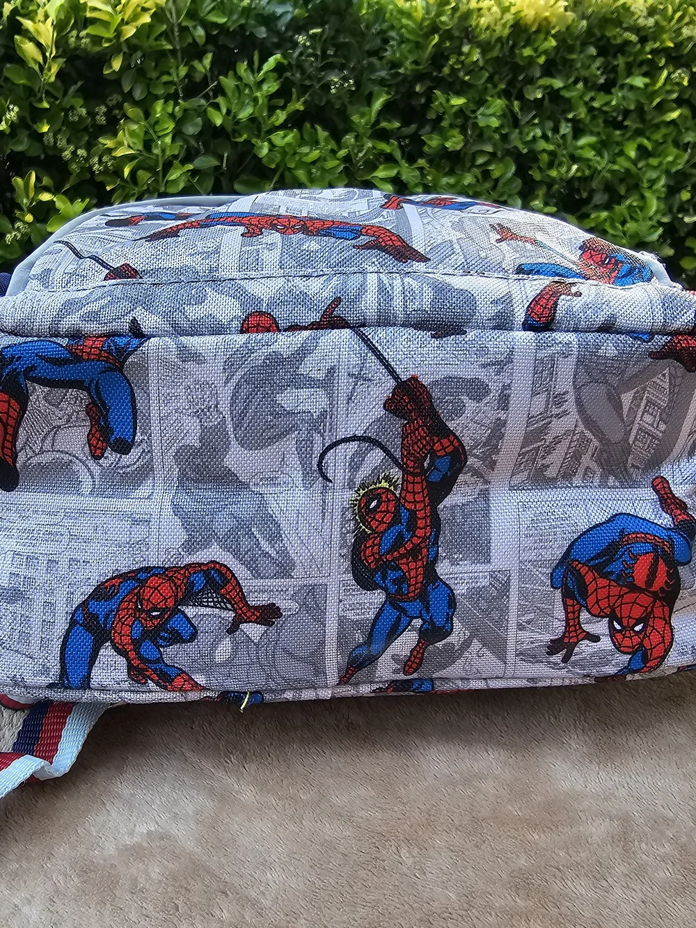 Pottery Barn Kids Spider-Man Kids Backpack - Red & Blue
